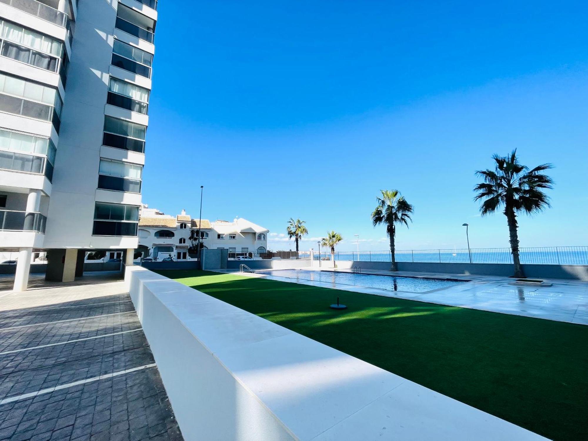 Apartamento En Primera Linea Con Vistas A La Playa Ensenada Del Esparto Del Residencial Vina Del Mar Apartment Mũi đất La Manga Ngoại thất bức ảnh