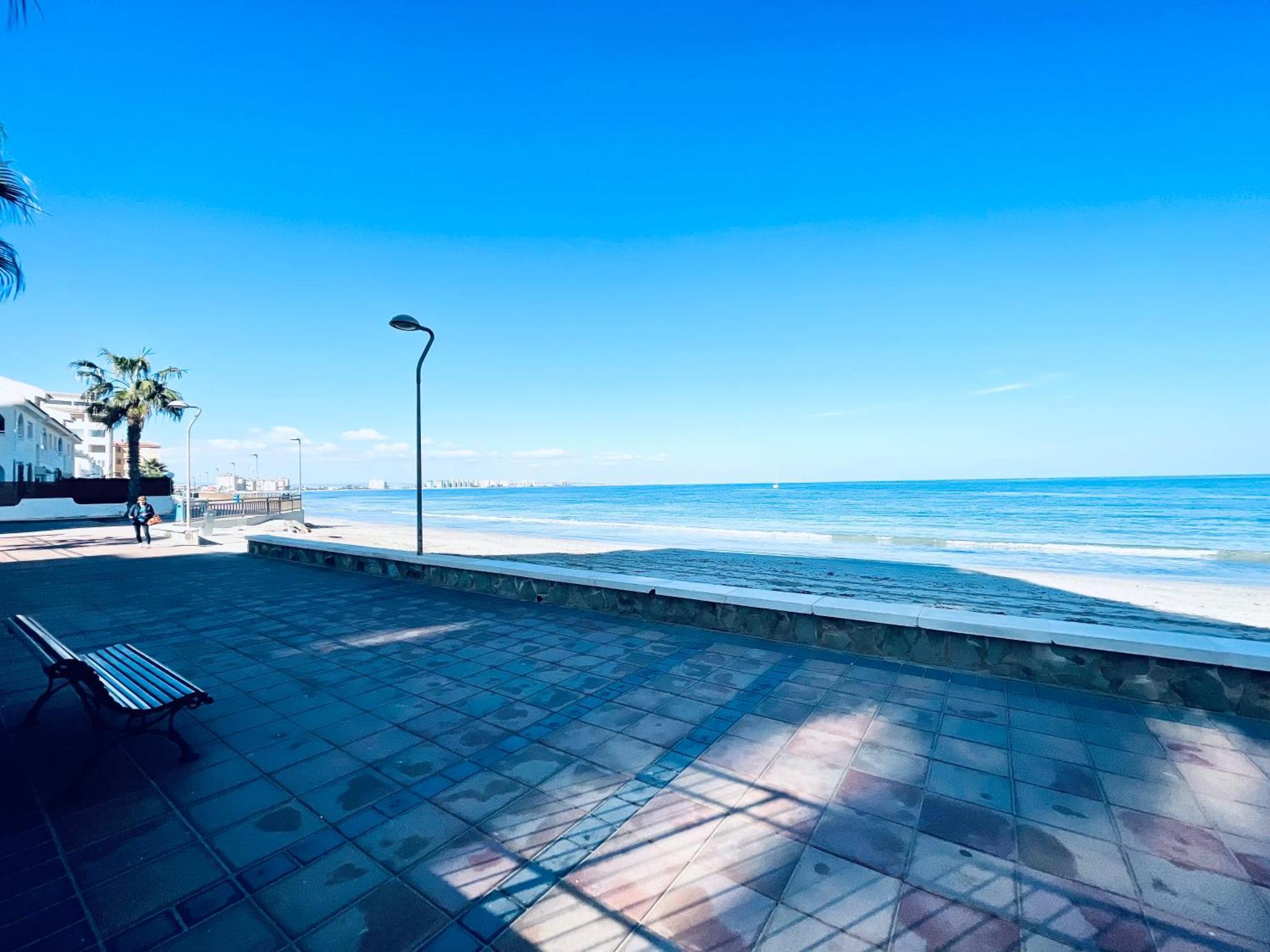 Apartamento En Primera Linea Con Vistas A La Playa Ensenada Del Esparto Del Residencial Vina Del Mar Apartment Mũi đất La Manga Ngoại thất bức ảnh