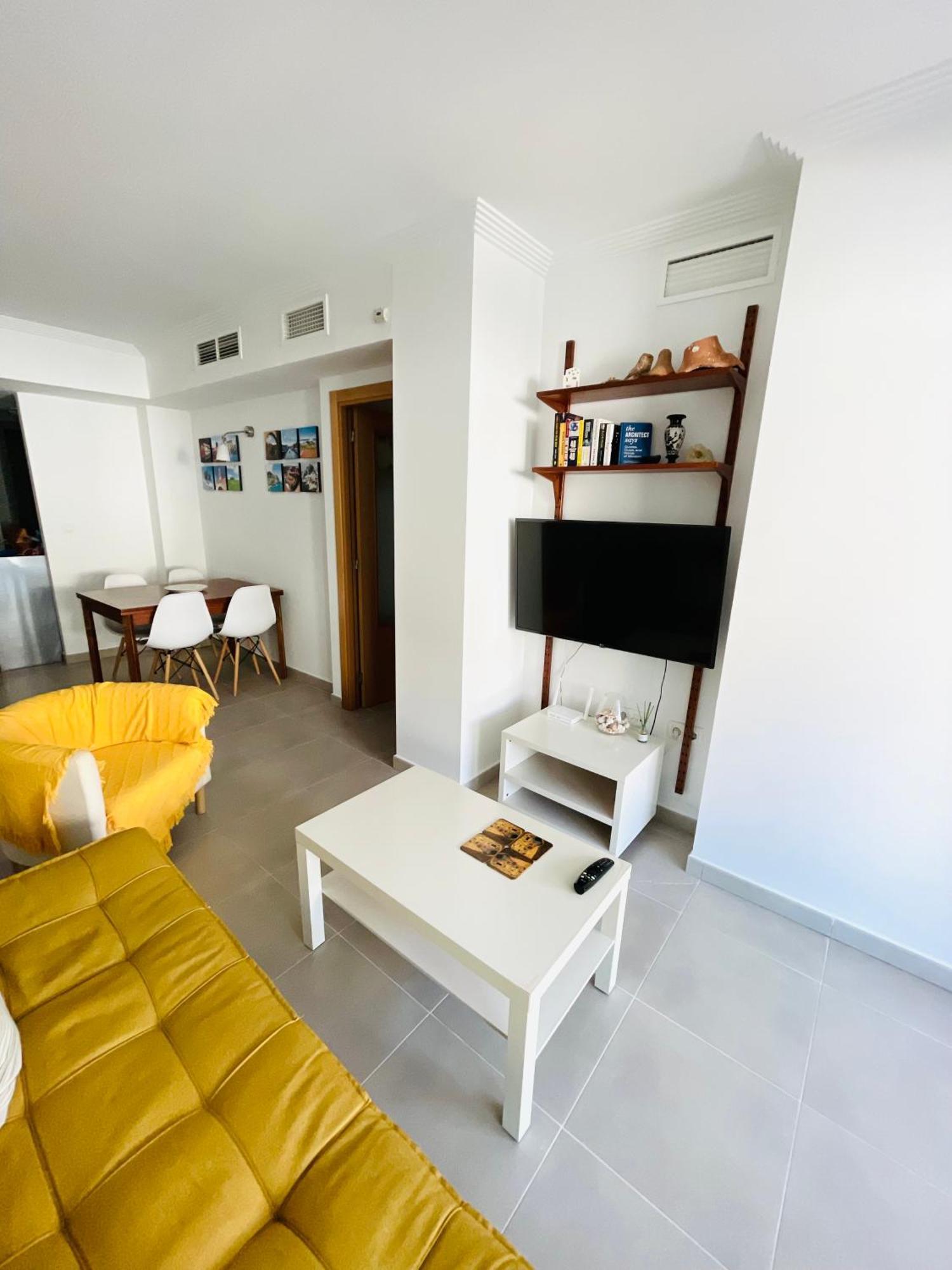 Apartamento En Primera Linea Con Vistas A La Playa Ensenada Del Esparto Del Residencial Vina Del Mar Apartment Mũi đất La Manga Ngoại thất bức ảnh