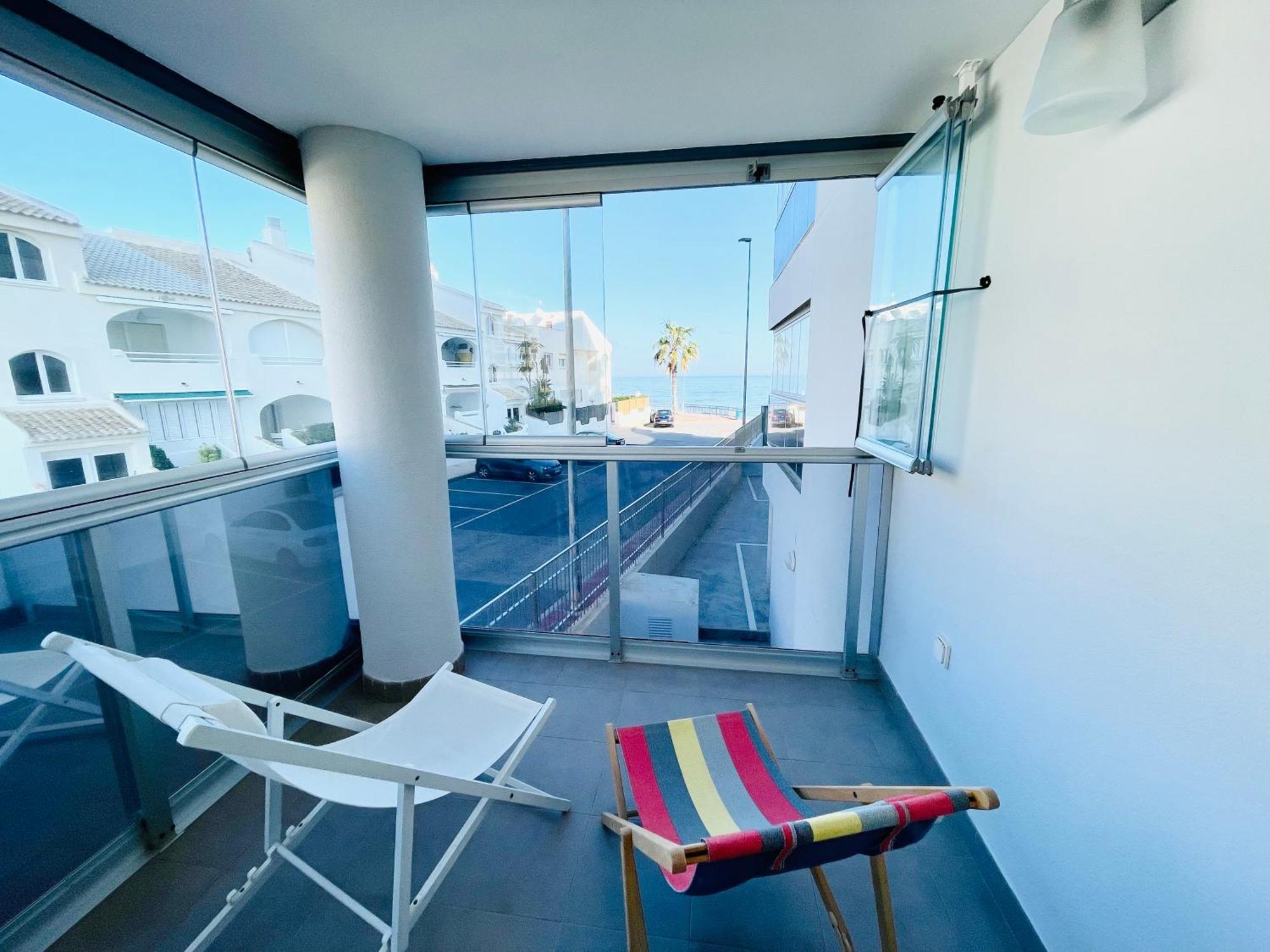Apartamento En Primera Linea Con Vistas A La Playa Ensenada Del Esparto Del Residencial Vina Del Mar Apartment Mũi đất La Manga Ngoại thất bức ảnh