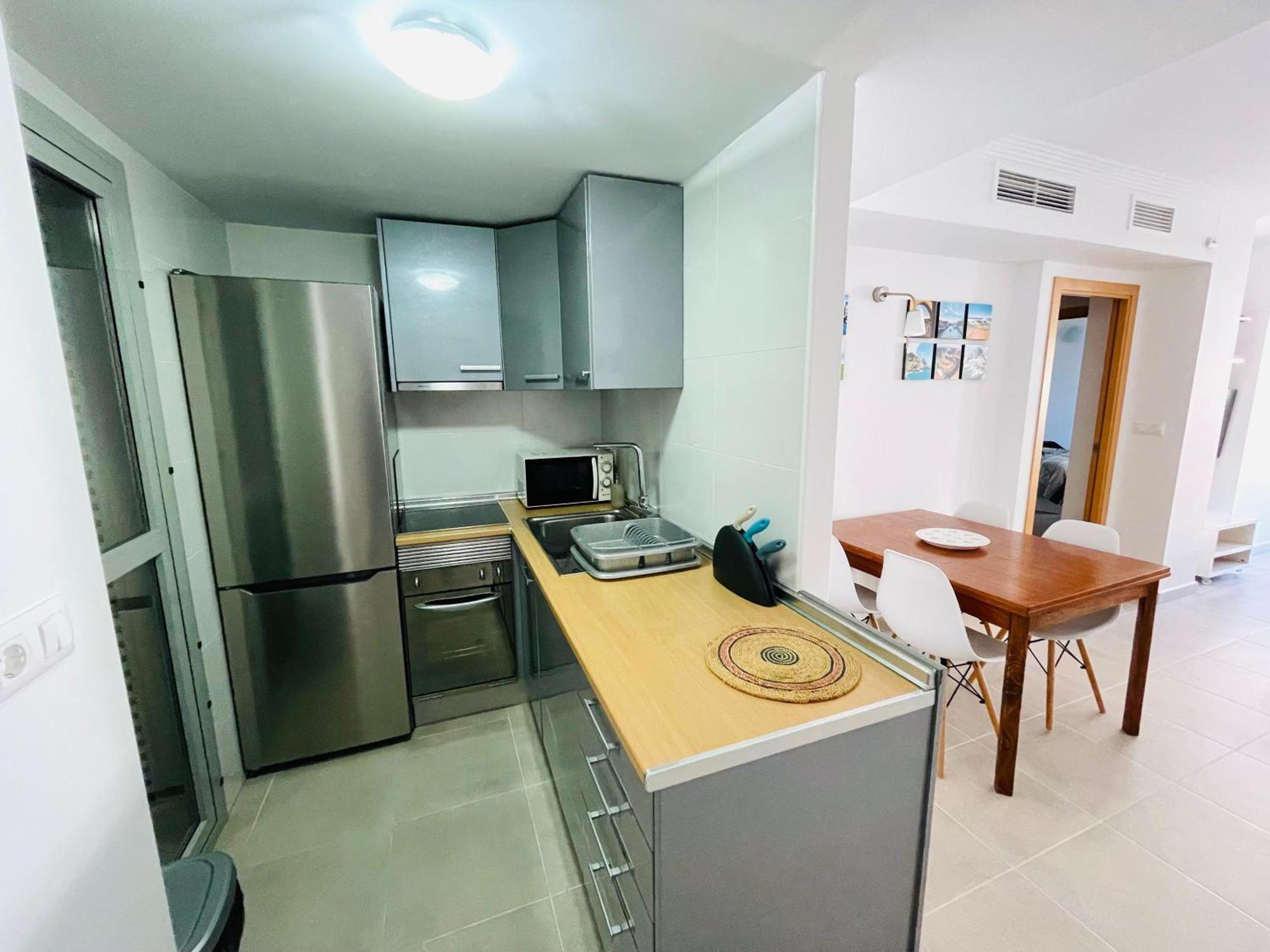 Apartamento En Primera Linea Con Vistas A La Playa Ensenada Del Esparto Del Residencial Vina Del Mar Apartment Mũi đất La Manga Ngoại thất bức ảnh