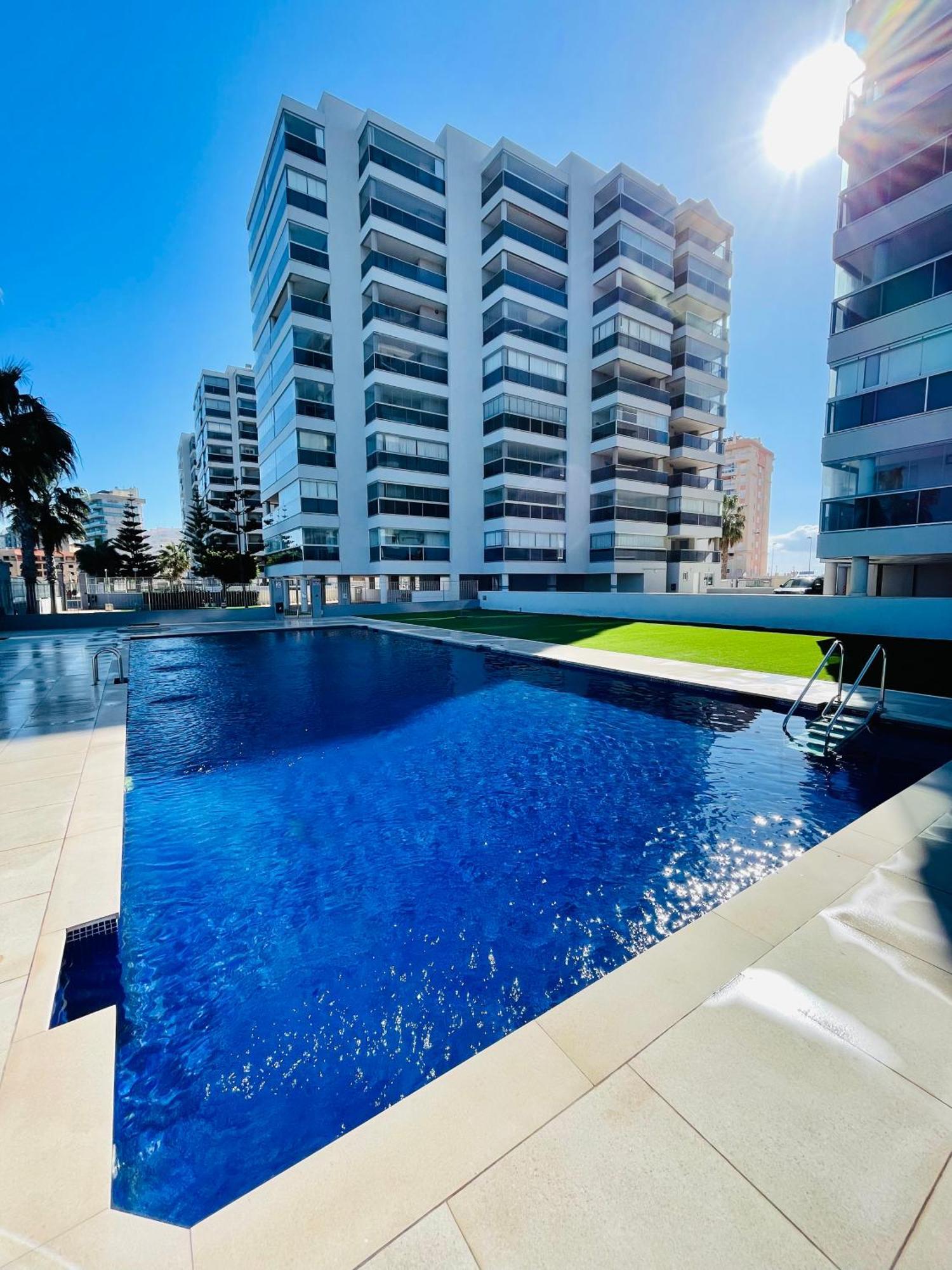 Apartamento En Primera Linea Con Vistas A La Playa Ensenada Del Esparto Del Residencial Vina Del Mar Apartment Mũi đất La Manga Ngoại thất bức ảnh