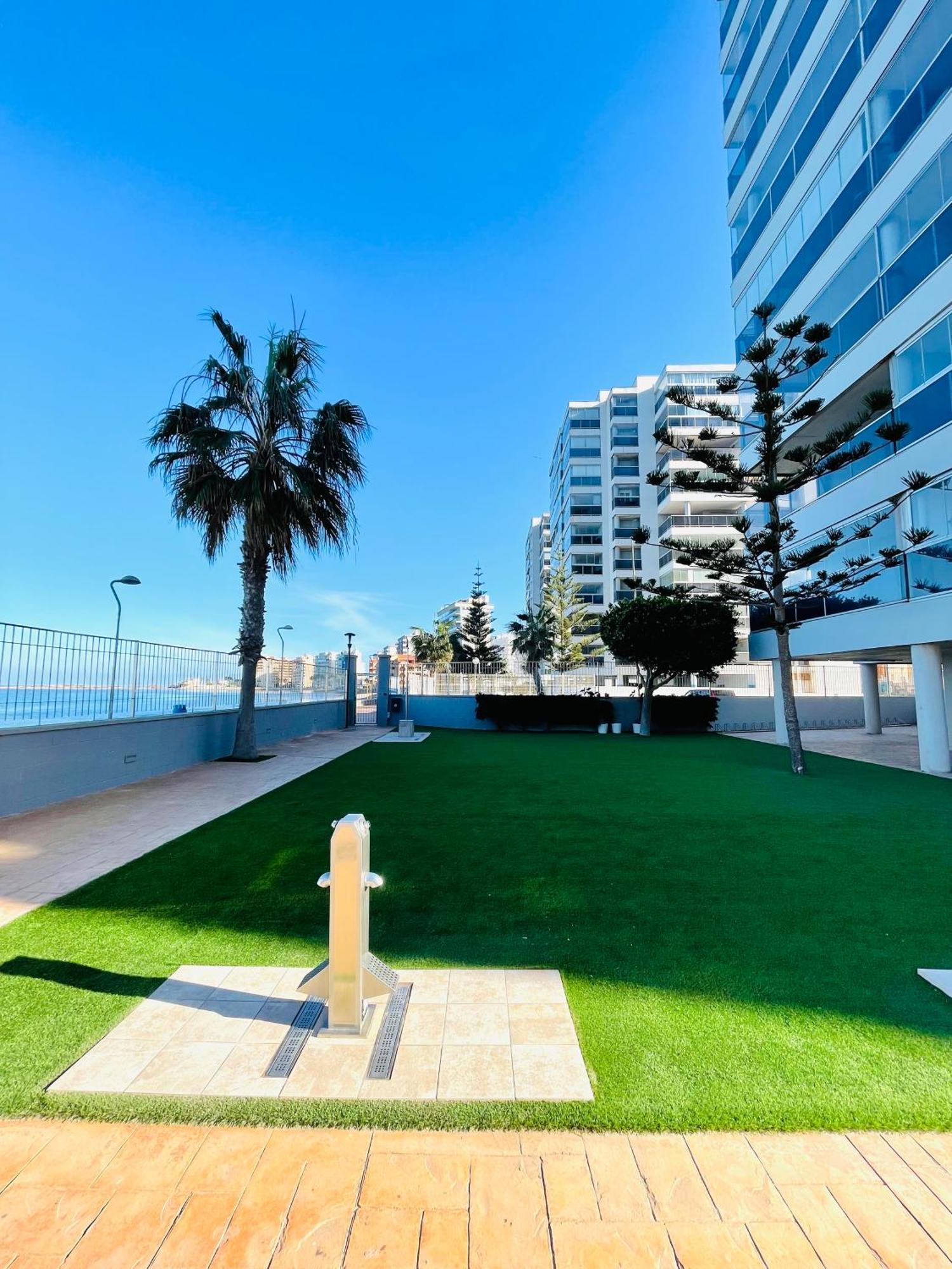 Apartamento En Primera Linea Con Vistas A La Playa Ensenada Del Esparto Del Residencial Vina Del Mar Apartment Mũi đất La Manga Ngoại thất bức ảnh